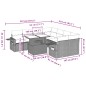 vidaXL 9-tlg. Garten-Sofagarnitur mit Kissen Beige Poly Rattan vidaXL 9-tlg. Garten-Sofagarnitur mit Kissen Beige Poly Rattan