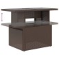 vidaXL 6-tlg. Garten-Sofagarnitur mit Kissen Braun Poly Rattan vidaXL 6-tlg. Garten-Sofagarnitur mit Kissen Braun Poly Rattan
