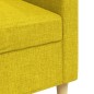 vidaXL 3-Sitzer-Sofa Hellgelb 210 cm Stoff vidaXL 3-Sitzer-Sofa Hellgelb 210 cm Stoff