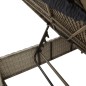 vidaXL 3-tlg. Sonnenliegen-Set mit Auflage Grau Poly Rattan vidaXL 3-tlg. Sonnenliegen-Set mit Auflage Grau Poly Rattan
