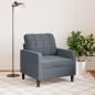 vidaXL Sessel Dunkelgrau 60 cm Samt vidaXL Sessel Dunkelgrau 60 cm Samt