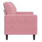 vidaXL Sessel Rosa 60 cm Samt vidaXL Sessel Rosa 60 cm Samt