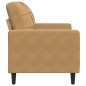 vidaXL Sessel Braun 60 cm Samt vidaXL Sessel Braun 60 cm Samt