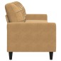 vidaXL 3-Sitzer-Sofa Braun 210 cm Samt vidaXL 3-Sitzer-Sofa Braun 210 cm Samt