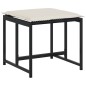 vidaXL 13-tlg. Garten-Essgruppe mit Kissen Schwarz Poly Rattan vidaXL 13-tlg. Garten-Essgruppe mit Kissen Schwarz Poly Rattan