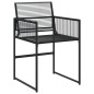 vidaXL 11-tlg. Garten-Essgruppe Schwarz Poly Rattan vidaXL 11-tlg. Garten-Essgruppe Schwarz Poly Rattan