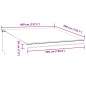 vidaXL Markise Manuell mit LEDs Weinrot 400x300 cm vidaXL Markise Manuell mit LEDs Weinrot 400x300 cm