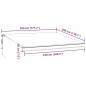 vidaXL Markise Automatisch Weinrot 450x300 cm vidaXL Markise Automatisch Weinrot 450x300 cm