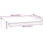 vidaXL Markise Manuell mit LEDs Braun 600x300 cm vidaXL Markise Manuell mit LEDs Braun 600x300 cm