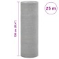 vidaXL Zaunblende Hellgrau 1x25 m HDPE 195 g/m² vidaXL Zaunblende Hellgrau 1x25 m HDPE 195 g/m²