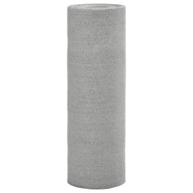vidaXL Zaunblende Hellgrau 1,8x50 m HDPE 195 g/m²