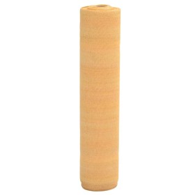 vidaXL Zaunblende Sandfarbe 1x10 m HDPE 75 g/m²