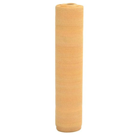 vidaXL Zaunblende Sandfarbe 1x10 m HDPE 75 g/m²