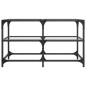 vidaXL Couchtisch mit Glasplatte Transparent 78,5x40x45 cm Stahl vidaXL Couchtisch mit Glasplatte Transparent 78,5x40x45 cm Stahl