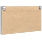 vidaXL Vitrinenschrank Grau Sonoma 100x8,5x58 cm Holzwerkstoff vidaXL Vitrinenschrank Grau Sonoma 100x8,5x58 cm Holzwerkstoff