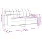 vidaXL 2-tlg. Sofagarnitur mit Kissen Rosa Samt vidaXL 2-tlg. Sofagarnitur mit Kissen Rosa Samt