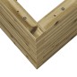 vidaXL Pflanzkübel 70x70x46 cm Kiefernholz Imprägniert vidaXL Pflanzkübel 70x70x46 cm Kiefernholz Imprägniert