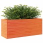 vidaXL Pflanzkübel Wachsbraun 110x40x46 cm Massivholz Kiefer vidaXL Pflanzkübel Wachsbraun 110x40x46 cm Massivholz Kiefer