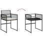 vidaXL 17-tlg. Garten-Essgruppe mit Kissen Schwarz Poly Rattan vidaXL 17-tlg. Garten-Essgruppe mit Kissen Schwarz Poly Rattan