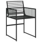vidaXL 15-tlg. Garten-Essgruppe Schwarz Poly Rattan vidaXL 15-tlg. Garten-Essgruppe Schwarz Poly Rattan