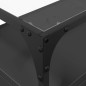 vidaXL TV-Schrank mit Glasplatte Schwarz 80x35x51 cm Holzwerkstoff vidaXL TV-Schrank mit Glasplatte Schwarz 80x35x51 cm Holzwerkstoff