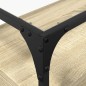 vidaXL TV-Schrank mit Glasplatte Sonoma-Eiche 98x35x51cm Holzwerkstoff vidaXL TV-Schrank mit Glasplatte Sonoma-Eiche 98x35x51cm Holzwerkstoff
