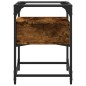 vidaXL Nachttisch Räuchereiche 40x40x55 cm Holzwerkstoff vidaXL Nachttisch Räuchereiche 40x40x55 cm Holzwerkstoff