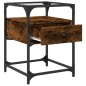 vidaXL Nachttisch Räuchereiche 40x40x55 cm Holzwerkstoff vidaXL Nachttisch Räuchereiche 40x40x55 cm Holzwerkstoff