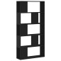 vidaXL Bücherregal 5 Böden Schwarz 80,5x23,5x162,5 cm Holzwerkstoff vidaXL Bücherregal 5 Böden Schwarz 80,5x23,5x162,5 cm Holzwerkstoff