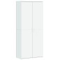 vidaXL Highboard Weiß 80x35x180 cm Holzwerkstoff vidaXL Highboard Weiß 80x35x180 cm Holzwerkstoff