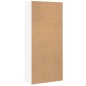vidaXL Highboard Weiß 80x35x180 cm Holzwerkstoff vidaXL Highboard Weiß 80x35x180 cm Holzwerkstoff