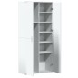 vidaXL Highboard Weiß 80x35x180 cm Holzwerkstoff vidaXL Highboard Weiß 80x35x180 cm Holzwerkstoff