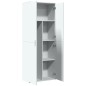 vidaXL Highboard Weiß 70x35x180 cm Holzwerkstoff