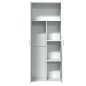 vidaXL Highboard Weiß 70x35x180 cm Holzwerkstoff