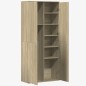 vidaXL Highboard Sonoma-Eiche 80x35x180 cm Holzwerkstoff vidaXL Highboard Sonoma-Eiche 80x35x180 cm Holzwerkstoff