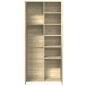 vidaXL Highboard Sonoma-Eiche 80x35x180 cm Holzwerkstoff vidaXL Highboard Sonoma-Eiche 80x35x180 cm Holzwerkstoff
