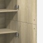 vidaXL Highboard Sonoma-Eiche 80x35x180 cm Holzwerkstoff vidaXL Highboard Sonoma-Eiche 80x35x180 cm Holzwerkstoff