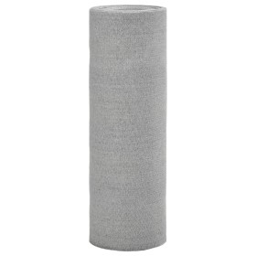 vidaXL Zaunblende Hellgrau 1,5x10 m HDPE 150 g/m²