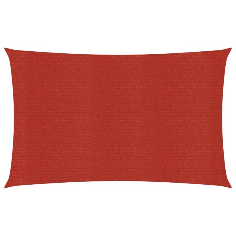 vidaXL Sonnensegel 160 g/m² Rot 3x6 m HDPE vidaXL Sonnensegel 160 g/m² Rot 3x6 m HDPE