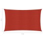 vidaXL Sonnensegel 160 g/m² Rot 3x6 m HDPE vidaXL Sonnensegel 160 g/m² Rot 3x6 m HDPE