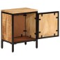 vidaXL Nachttisch 40x30x52,5 cm Raues Massivholz Mango vidaXL Nachttisch 40x30x52,5 cm Raues Massivholz Mango