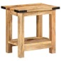 vidaXL Beistelltisch 40x30x40 cm Raues Massivholz Mango vidaXL Beistelltisch 40x30x40 cm Raues Massivholz Mango
