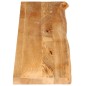 vidaXL Tischplatte mit Baumkante 160x30x2,5 cm Massivholz Mango vidaXL Tischplatte mit Baumkante 160x30x2,5 cm Massivholz Mango