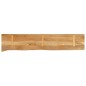 vidaXL Tischplatte mit Baumkante 160x30x2,5 cm Massivholz Mango vidaXL Tischplatte mit Baumkante 160x30x2,5 cm Massivholz Mango