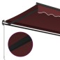 vidaXL Markise Manuell Weinrot 350x250 cm vidaXL Markise Manuell Weinrot 350x250 cm