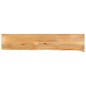 vidaXL Tischplatte mit Baumkante 160x40x2,5 cm Massivholz Mango vidaXL Tischplatte mit Baumkante 160x40x2,5 cm Massivholz Mango
