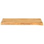 vidaXL Tischplatte mit Baumkante 70x40x2,5 cm Massivholz Mango vidaXL Tischplatte mit Baumkante 70x40x2,5 cm Massivholz Mango