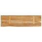 vidaXL Tischplatte mit Baumkante 110x20x3,8 cm Massivholz Mango vidaXL Tischplatte mit Baumkante 110x20x3,8 cm Massivholz Mango