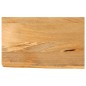vidaXL Tischplatte mit Baumkante 40x20x3,8 cm Massivholz Mango vidaXL Tischplatte mit Baumkante 40x20x3,8 cm Massivholz Mango