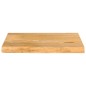 vidaXL Tischplatte mit Baumkante 40x20x3,8 cm Massivholz Mango vidaXL Tischplatte mit Baumkante 40x20x3,8 cm Massivholz Mango